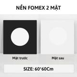  Phông nền Fomex 2 Mặt 60x60Cm làm phông nền chụp ảnh 