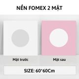  Phông nền Fomex 2 Mặt 60x60Cm làm phông nền chụp ảnh 