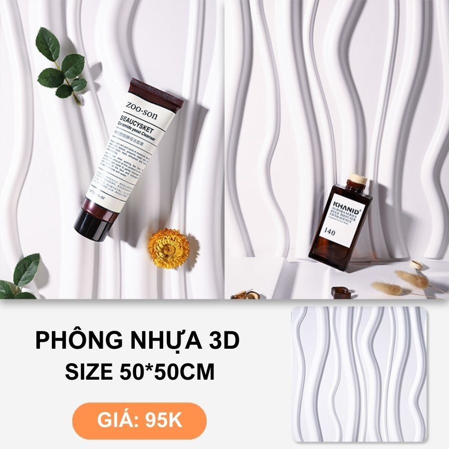  Phông Nền Chụp Ảnh Vân Nổi 50x50cm Vân 3D, Phông Chụp Ảnh Trang Sức, Thời Trang, Phông Nền Background Pastel 