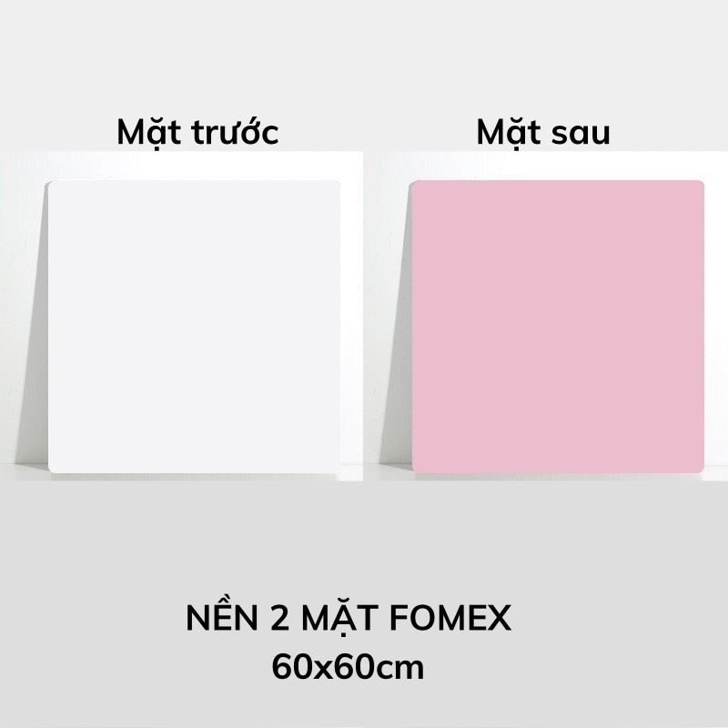  Phông nền Fomex 2 Mặt 60x60Cm làm phông nền chụp ảnh 