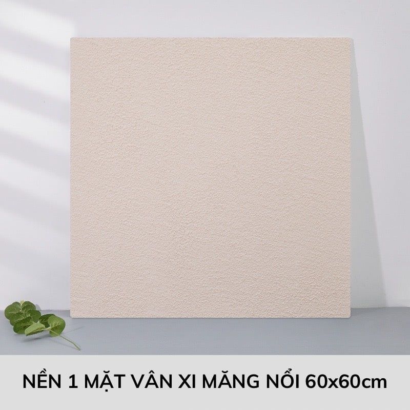  Phông nền chụp ảnh xi măng vân nổi dạng tấm Fomex cứng size 60x60cm 