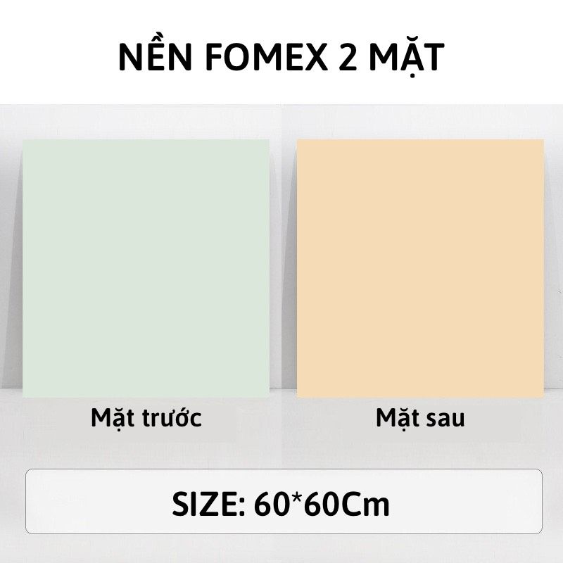  Phông nền Fomex 2 Mặt 60x60Cm làm phông nền chụp ảnh 