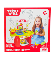 ĐỒ CHƠI TOONYKIDS BỘ ĐỒ CHƠI SIÊU THỊ 3 -  MINI MARKET - TN138