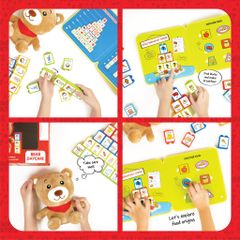 ĐỒ CHƠI TOONYKIDS BỘ LẮP RÁP HỌC VÀ CHƠI CÙNG GẤU - BEAR DAY CARE - TN00622