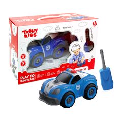 ĐỒ CHƠI TOONYKIDS XE CẢNH SÁT CÓ ÂM THANH - POLICE CAR - TN050