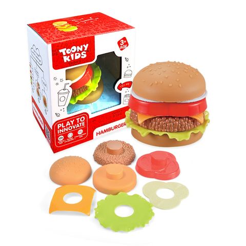 ĐỒ CHƠI TOONYKIDS BỘ ĂN SÁNG HAMBURGER 3 - HAMBURGER - TN079