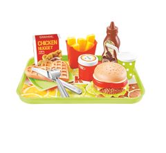 ĐỒ CHƠI TOONYKIDS BỘ ĐỒ CHƠI NẤU ĂN 7 - LUNCH AT SCHOOL - TN087