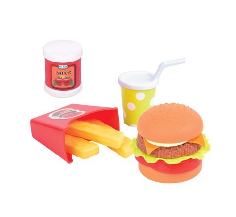 ĐỒ CHƠI TOONYKIDS BỘ ĐỒ CHƠI ĂN SÁNG - HAMBURGER 9 - TN091