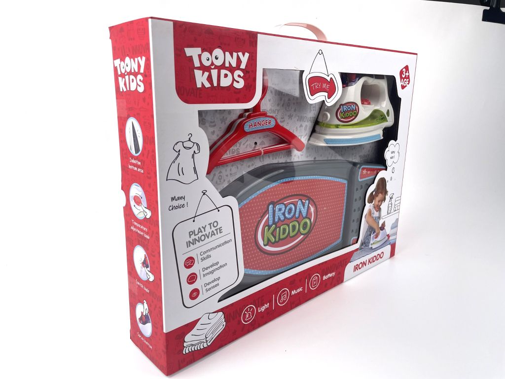 ĐỒ CHƠI TOONYKIDS BỘ ĐỒ CHƠI BÀN ỦI - IRON KIDDO - TN100
