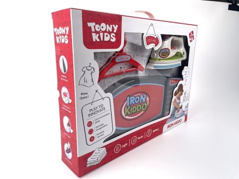 ĐỒ CHƠI TOONYKIDS BỘ ĐỒ CHƠI BÀN ỦI - IRON KIDDO - TN100