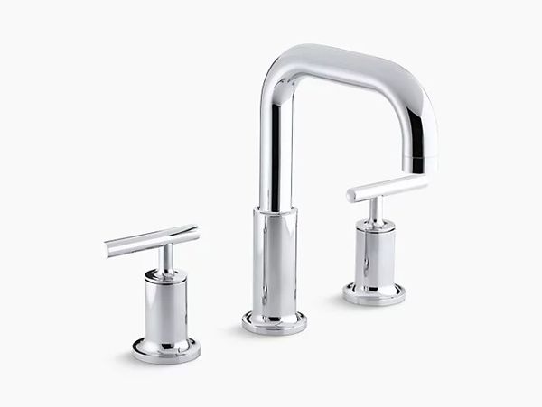 Vòi bồn tắm Kohler Purist K-14428T-4-CP