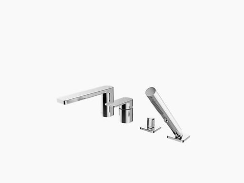 Vòi sen bồn tắm Kohler Parallel K-23490T-4-CP