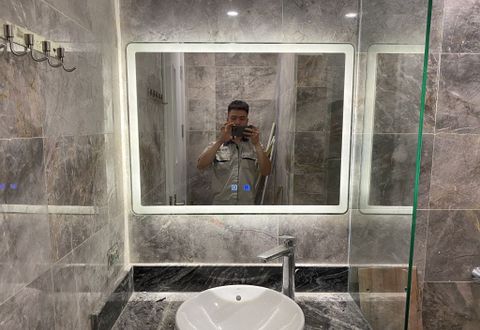 Gương led hình chữ nhật KT 900x700MM G79-4