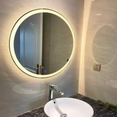 Gương led hình tròn DEHOME KT D600MM GT60-2