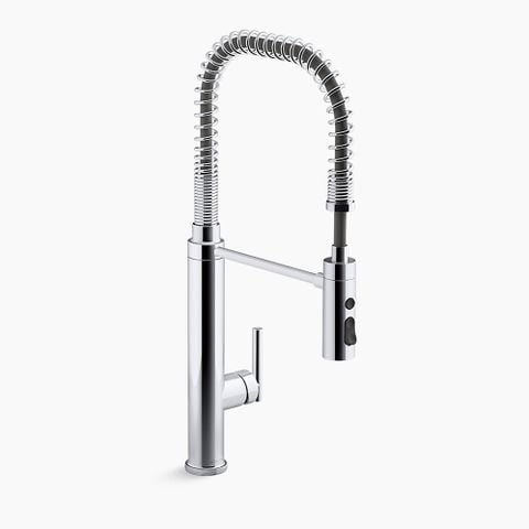 Vòi chậu rửa chén Kohler Purist K-24982T-4-CP