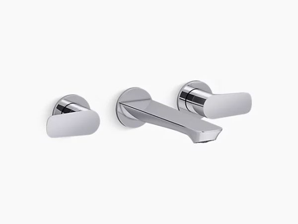 Vòi bồn tắm gắn tường Kohler Aleo K-31238T-4-CP