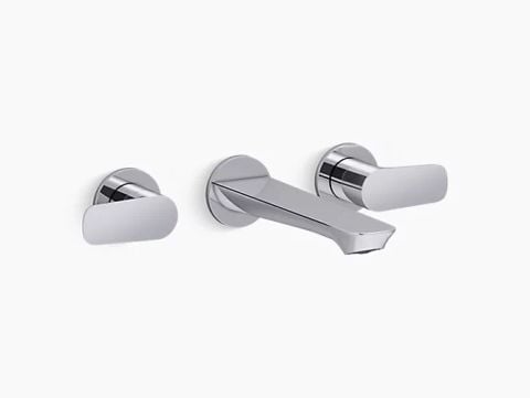 Vòi bồn tắm gắn tường Kohler Aleo K-31238T-4-CP