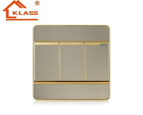 Công tắc 3 nút 1 chiều KLASS KM3-005