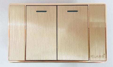 Công tắc 2 nút 1 chiều KLASS KV10-006