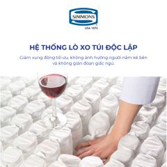 Nệm lò xo túi Simmons Beautysleep Supreme Pillow Top