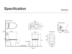 Bồn cầu hai khối Kohler Veil K-1666K-SLM-0