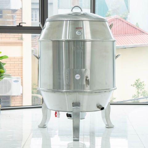 Lò quay vịt chân cong bằng than 80 cao cấp