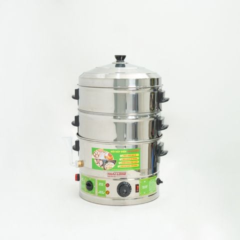 Nồi hấp bánh bao bằng điện 2 tầng 35cm