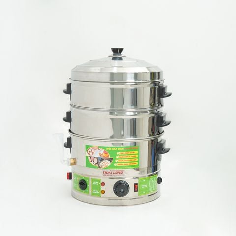 Nồi hấp bánh bao bằng điện 2 tầng 40cm