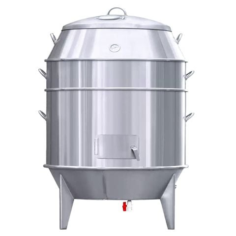 Lò quay vịt inox bằng gas 100