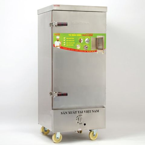 Tủ nấu cơm công nghiệp 12 khay bằng gas