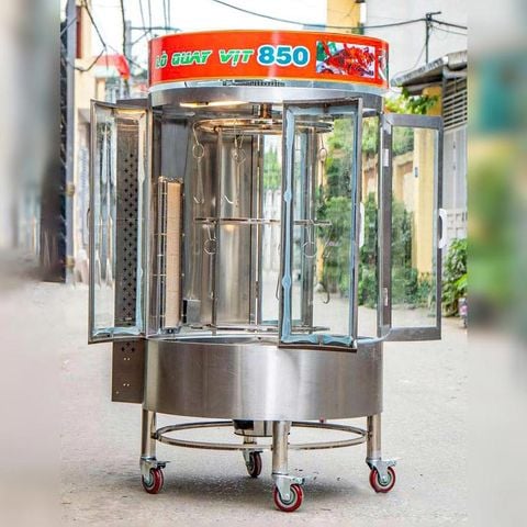 Lò quay vịt 850 cao cấp 4 cánh cửa