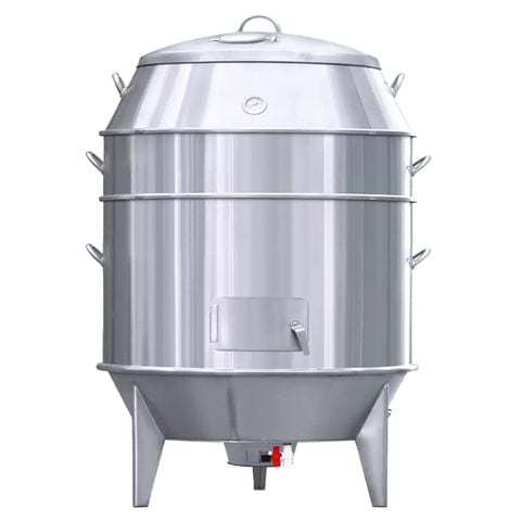 Lò quay vịt inox bằng than 100