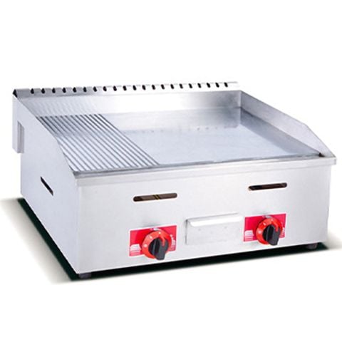Bếp chiên phẳng dùng gas GH- 722 | 75*40 (cm) (Phẳng+Nhám)