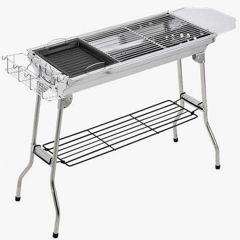 Bếp nướng than hoa ngoài trời BBQ- C2