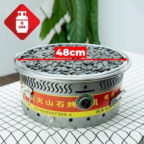 Máy nướng đá lạp xưởng, xúc xích Dùng Gas G48