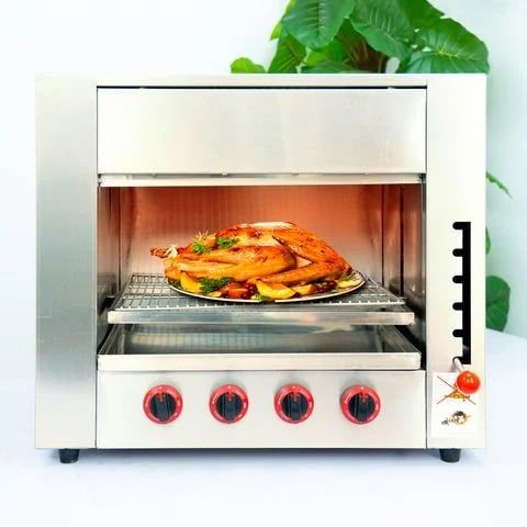 Lò nướng Salamander 4 họng đốt gas Việt Nam