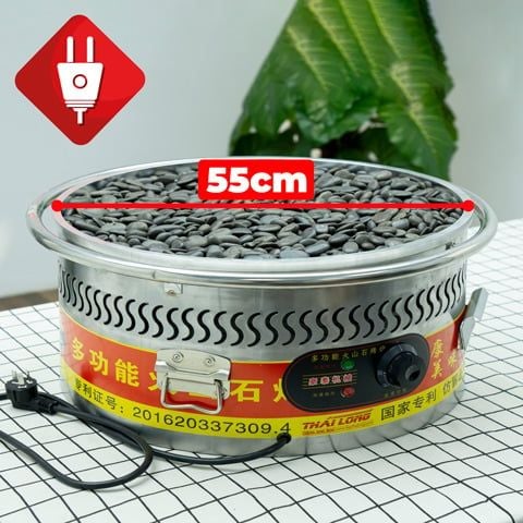Máy nướng đá lạp xưởng, xúc xích dùng ĐIỆN D55