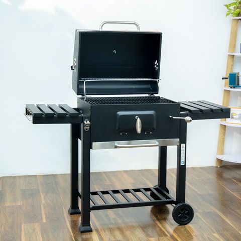 Bếp nướng than hoa ngoài trời cao cấp BBQ- K4
