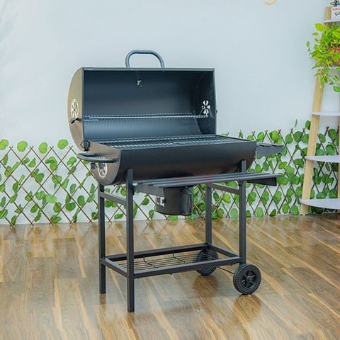 Bếp nướng than hoa ngoài trời cao cấp BBQ- K2