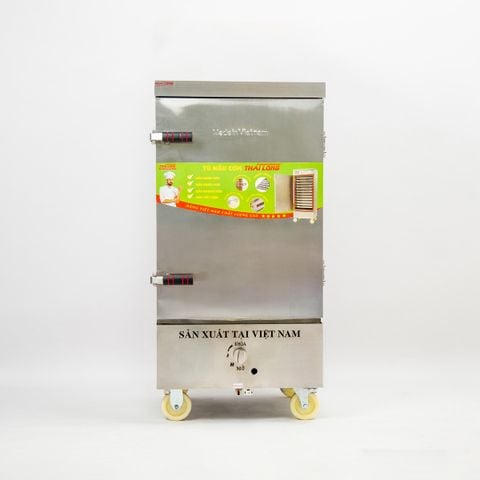 Tủ nấu cơm công nghiệp 8 khay bằng gas