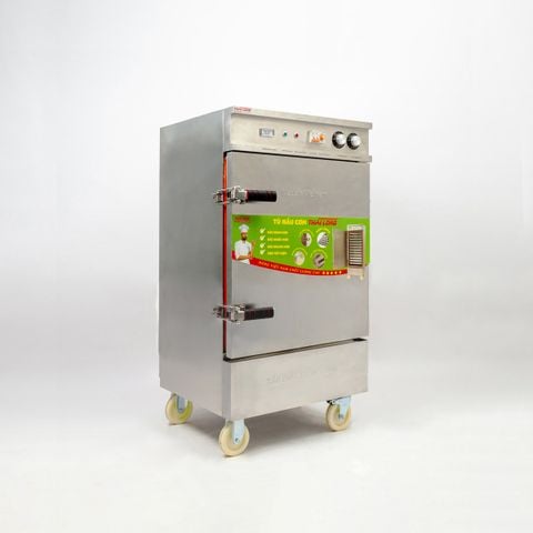 Tủ nấu cơm công nghiệp 6 khay bằng điện