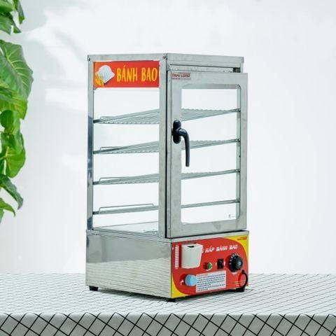 Tủ hấp bánh bao mini Việt Nam 4 tầng - (Model: VN-400)