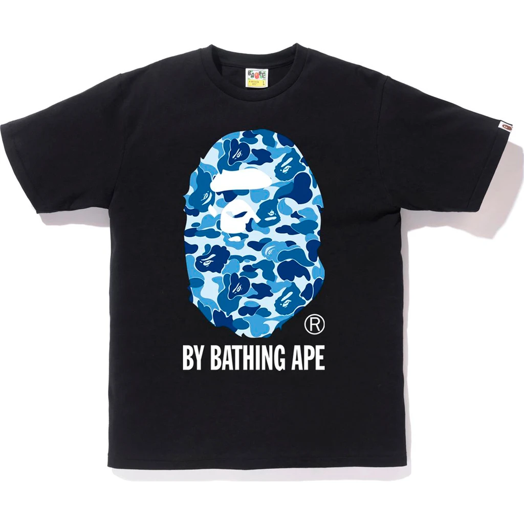 BAPE TEE - Áo Bape ABC Blue Big Ape Logo (Black) [Mirror Quality] –  THEHYPEVN