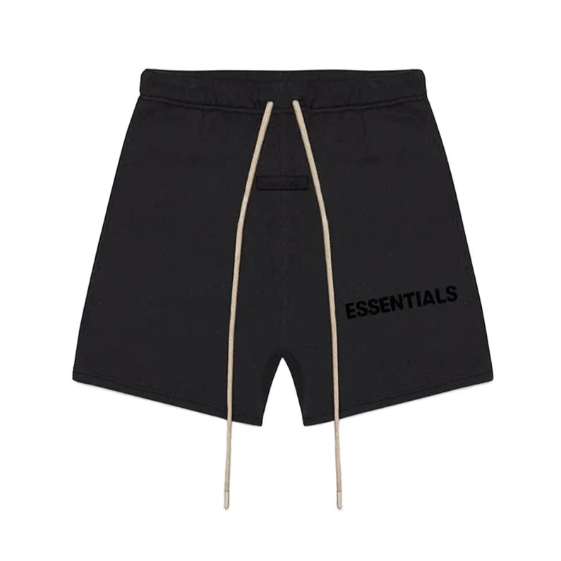  FOG SHORTS - Quần Shorts FOG Essentials Suede SS23 (Jet Black) [Mirror Quality] 