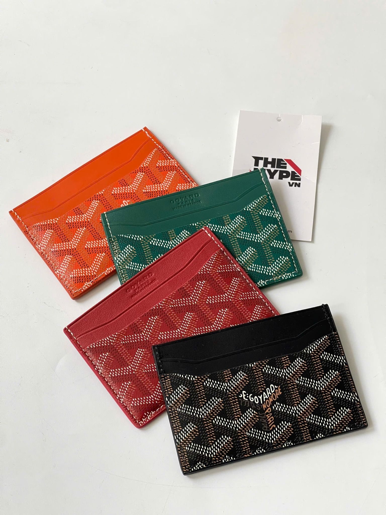  Card Holder Goyard Saint-Sulpice (Đen) [MIRROR QUALITY] 