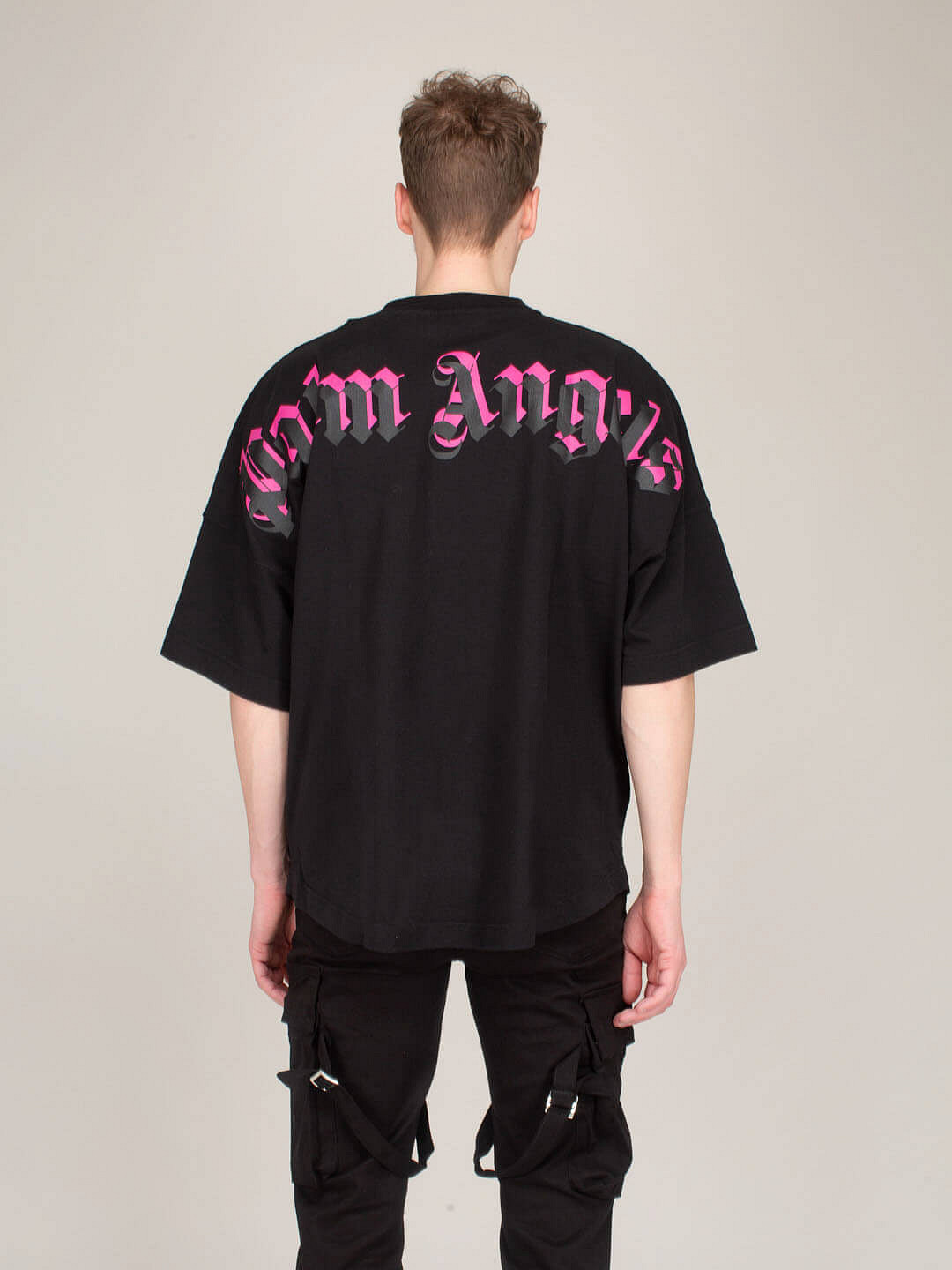 PALM ANGELS TEE - Áo PA double logo black [Mirror Quality] – THEHYPEVN