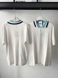  ÁO POLO LOUIS VUITTON LV MONOGRAM POINTELLE (WHITE) 