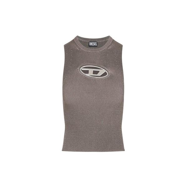  Áo Tank Top DIESEL LOGO CUTOUT TANK VEST - GREY [MIRROR QUALITY] 