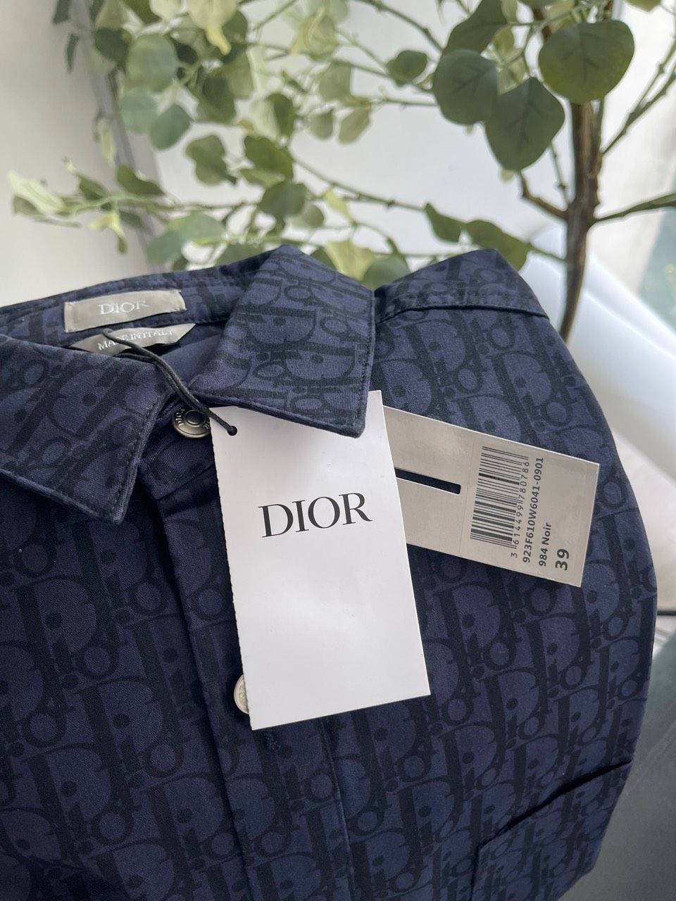  Áo Somi Dior Short-Sleeved Overshirt (Black) [Mirror Quality] 