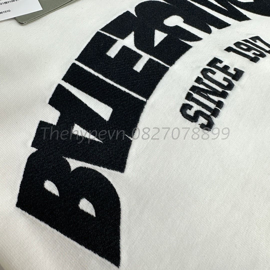  Áo Thun Balenciaga BLCG Back Flip (White) [Mirror Quality] 